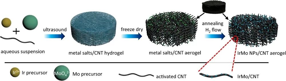華南理工/武大?Nature子刊：IrMo/CNT助力堿性和酸性HER