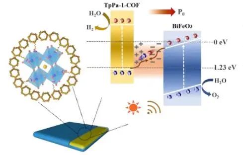 華南師范/濟(jì)大?Angew：首次報(bào)道！BiFeO3@COF Z-型異質(zhì)結(jié)高效整體水分解