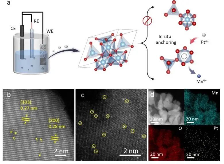 廣大/港理工EES: 尖晶石Mn3O4中Pt單原子原位精確錨定用于高效析氫反應(yīng)
