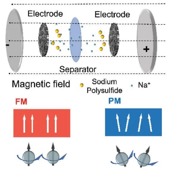 周金元教授等AFM：外磁場(chǎng)下的CoFe2O4催化添加劑助力鈉硫電池
