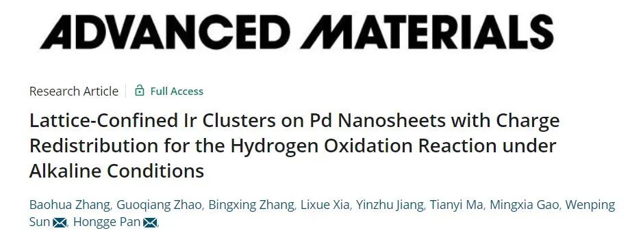 8篇催化頂刊集錦：JACS、AM、ACS Energy Lett.、Nano Lett.等最新成果