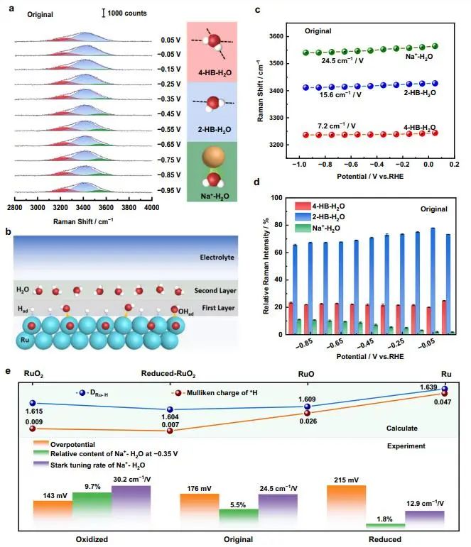 Nature子刊：計(jì)算+原位拉曼！揭示界面水及Ru表面中間體在堿性HER中的作用