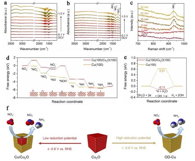 張新波/鐘海霞/鮑迪ACS Catalysis：電化學(xué)誘導(dǎo)氧化銅催化劑合成，用于選擇性硝酸還原制氨