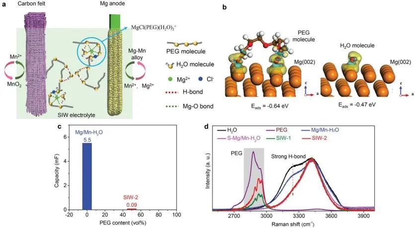 陳維/胡漢林AEM: 基于水包溶劑電解液的高壓穩(wěn)定水系Mg-MnO2電池