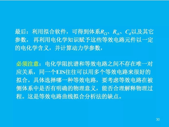 超級(jí)干貨分享！一文搞定EIS交流阻抗譜原理和分析擬合技能