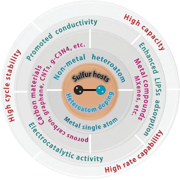 浙大韓偉強(qiáng)AFM：用于先進(jìn)鋰硫電池的雜原子摻雜材料綜述