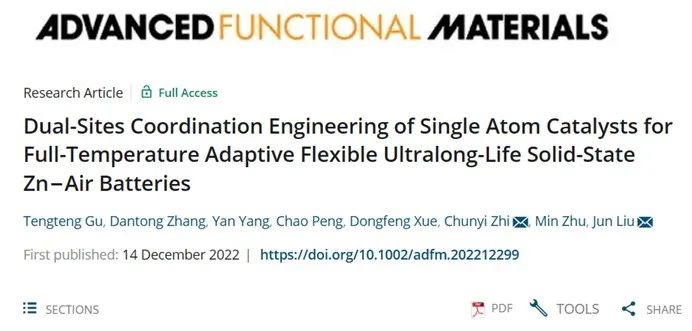 催化頂刊集錦：AFM、ACS Catalysis、Appl. Catal. B.、CEJ、Small、JMCA等成果