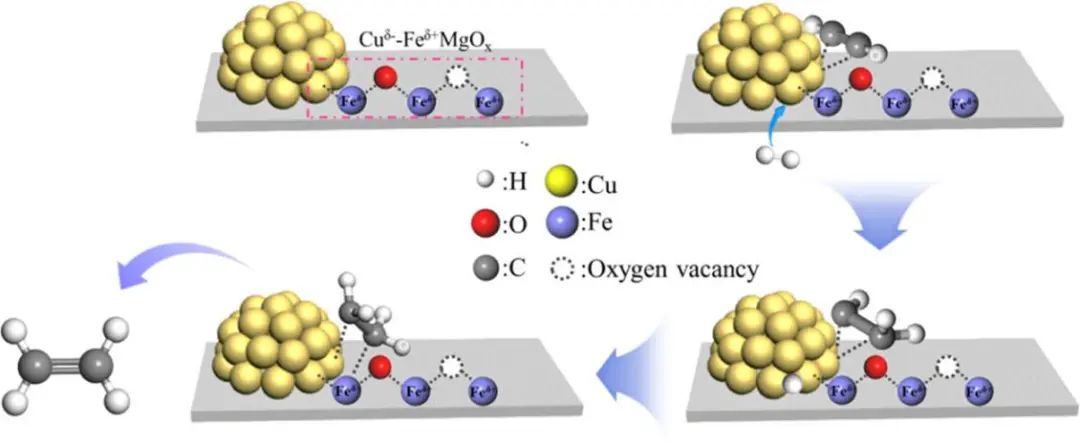 馮俊婷/劉雅楠ACS Catalysis：100%轉(zhuǎn)化率、95%選擇性！非貴金屬Cu/FeyMgOx催化劑高效催化乙炔選擇性加氫