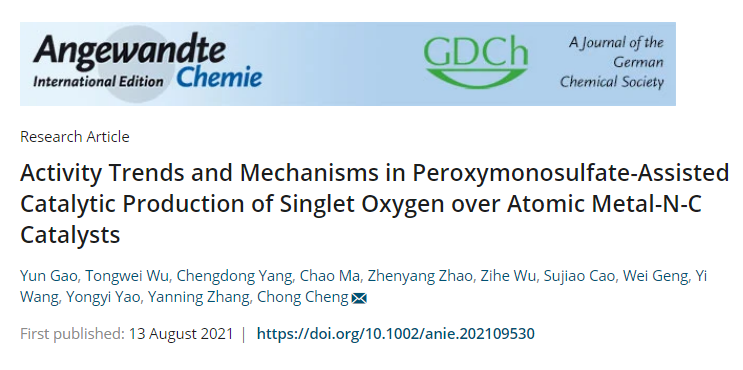 程沖Angew.：5種單原子催化劑揭秘！決定催化活性的關(guān)鍵要素