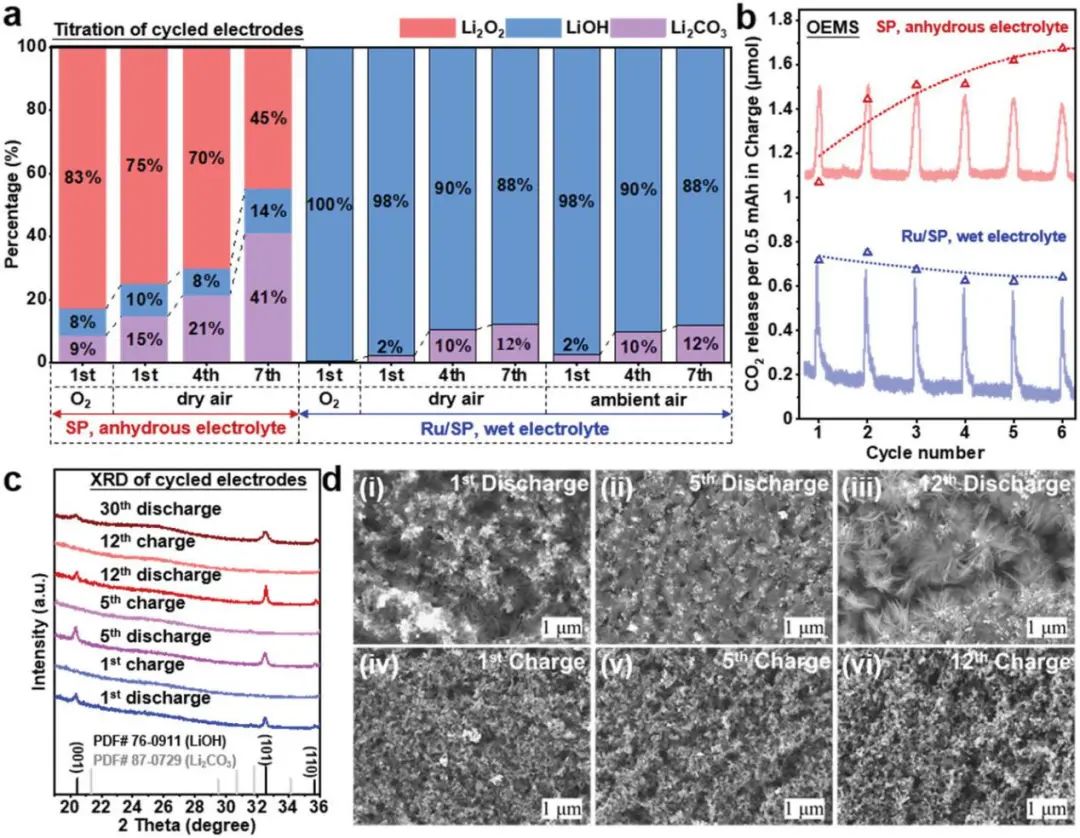 東南&同濟Adv. Sci.: 防水鋰負(fù)極+LiOH正極=長壽命高能鋰空氣電池