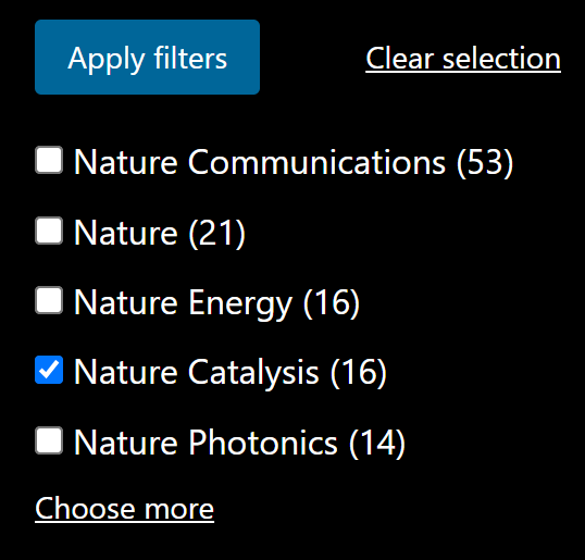 超燃！他，今日發(fā)表第16篇Nature Catalysis，第36篇JACS！