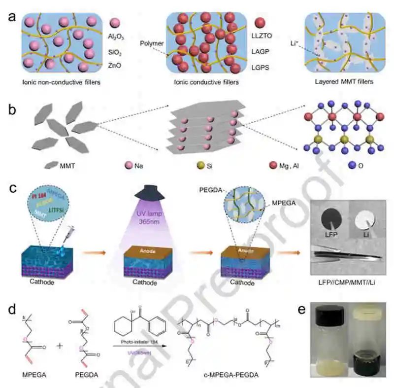 西交丁書(shū)江Nano Energy：金屬鋰電池聚合物固體電解質(zhì)中蒙脫石的局部電場(chǎng)效應(yīng)