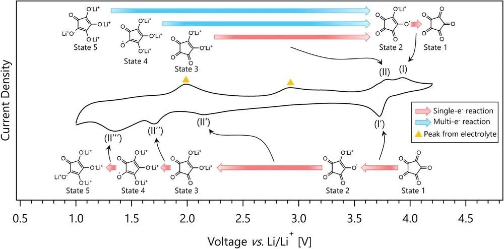 Adv. Sci.：氧化還原活性有機小分子是否適用于高壓（＞4V）鋰電正極？