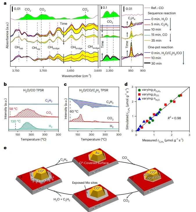 ?鄧德會/于良Nature Catalysis：H2O作氫源，實現(xiàn)低溫下Au/α-MoC催化乙炔加氫制乙烯