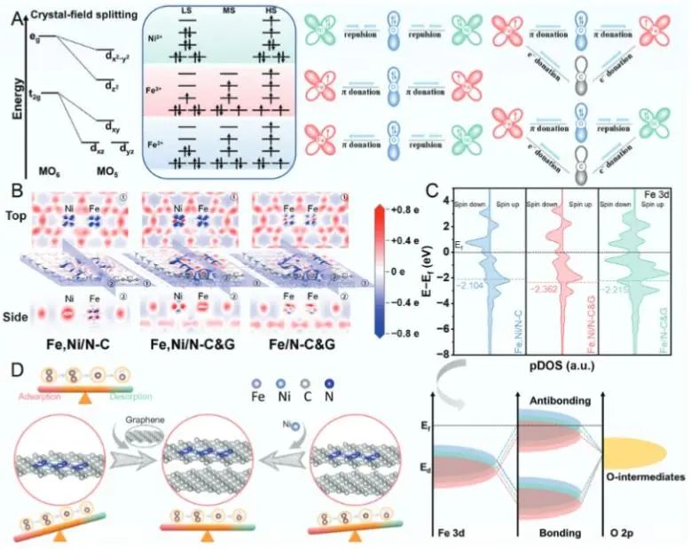 郭洪課題組AFM：推拉電子效應(yīng)調(diào)控d-p軌道成鍵行為，顯著增強(qiáng)ORR活性