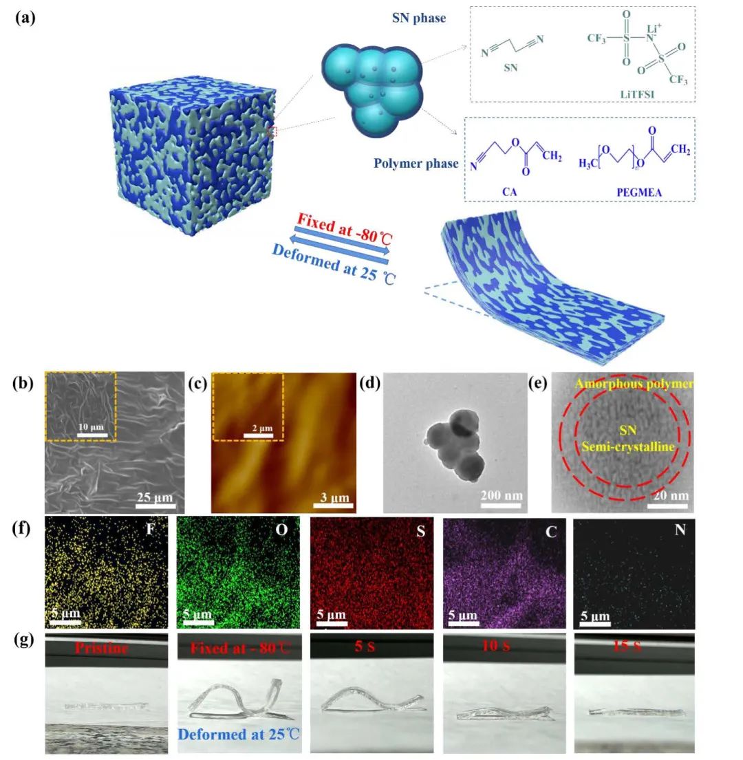 東北師大/加拿大西安大略大學(xué)Nano Energy：超薄耐高電壓雙相固態(tài)聚合物電解質(zhì)