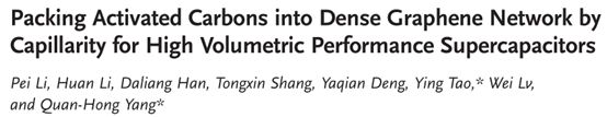 【頂刊速遞】 鋰硫電池/鋅空電池/超級電容器電極材料最新集錦