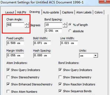 【ChemDraw干貨】ChemDraw中如何設(shè)置鍵長(zhǎng)和鍵角