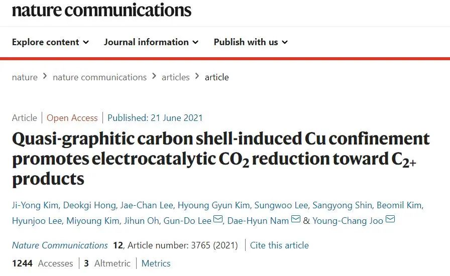 最新！ORR、CO2催化文獻(xiàn)速覽，一篇覽盡催化進(jìn)展