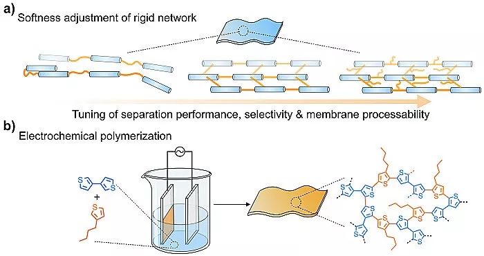 【頂刊】北理工馮霄Angew. Chem. | 電聚合“剛柔并濟”氫氣分離膜
