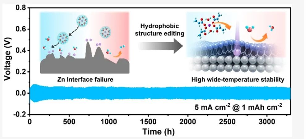 深大張培新/馬定濤ACS Energy Letters：微量添加劑實(shí)現(xiàn)水系鋅金屬電池寬溫穩(wěn)定循環(huán)