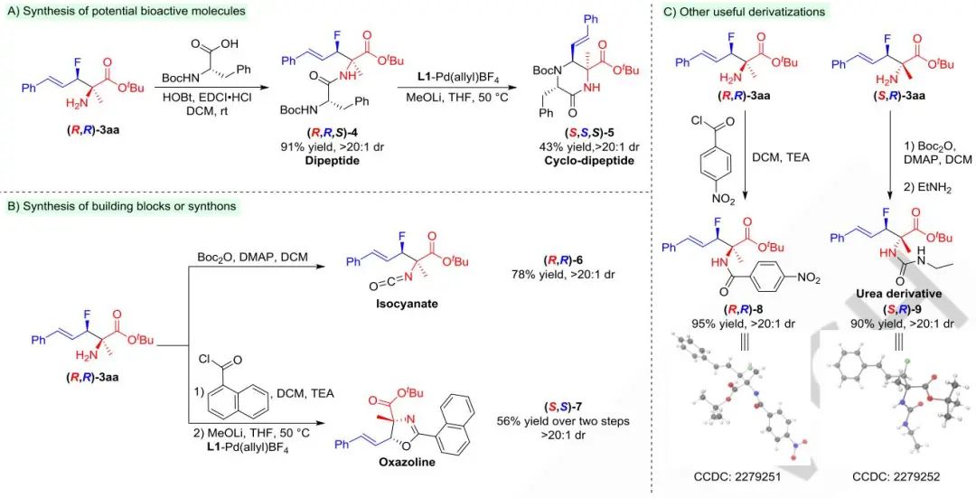 張萬(wàn)斌等?Angew：Pd/Cu/Li三元體系助力合成氟化氨基酸！