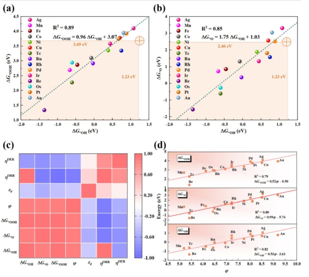 【純計算】J. Colloid Interf. Sci.：用于促進氧還原、析氧和析氫的單過渡金屬修飾C4N/MoS2異質(zhì)結構