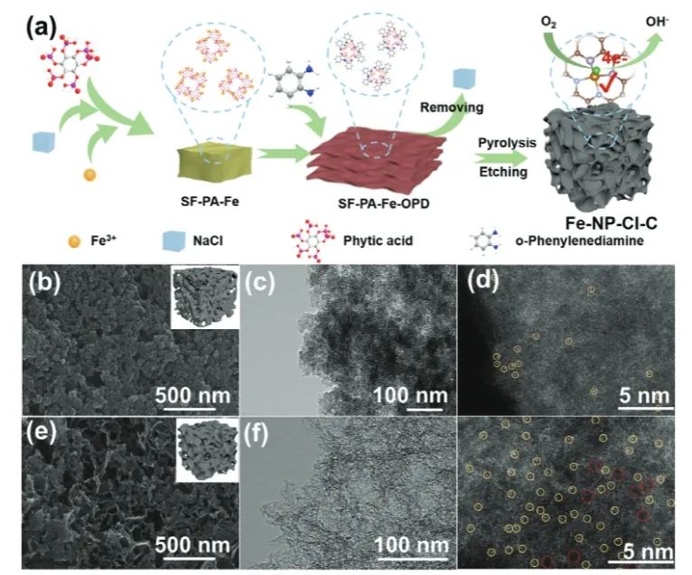 吳明鉑/趙青山Advanced Science：鹽效應誘導策略立大功，構建Fe-N2P2-Cl位點來有效促進ORR