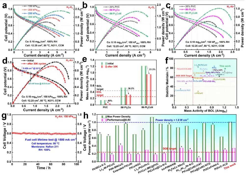 ?中科大/深大ACS Catalysis：IM-Pt3CoN助力燃料電池！