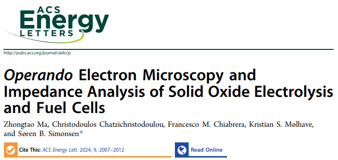 ACS Energy Letters: 原位TEM結(jié)合EIS，800°C高溫和氣體環(huán)境下分析電化學(xué)性能