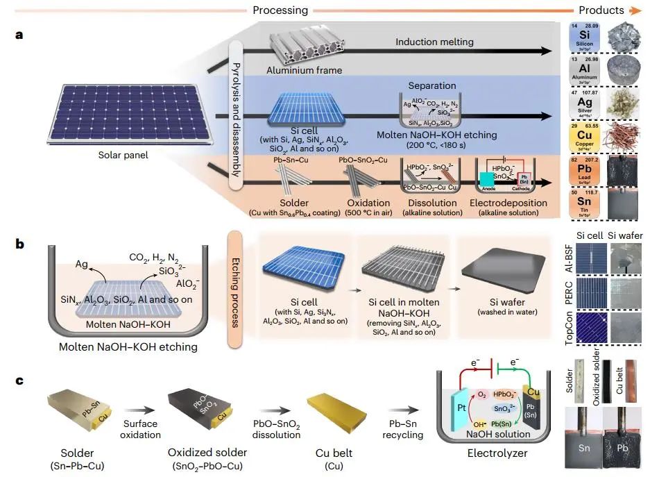 回收硅太陽(yáng)能電池板！武大「國(guó)家杰青」團(tuán)隊(duì)，最新Nature Sustainability！