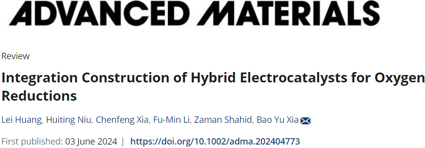華科夏寶玉AM綜述：用于ORR的混合電催化劑的最新進(jìn)展！